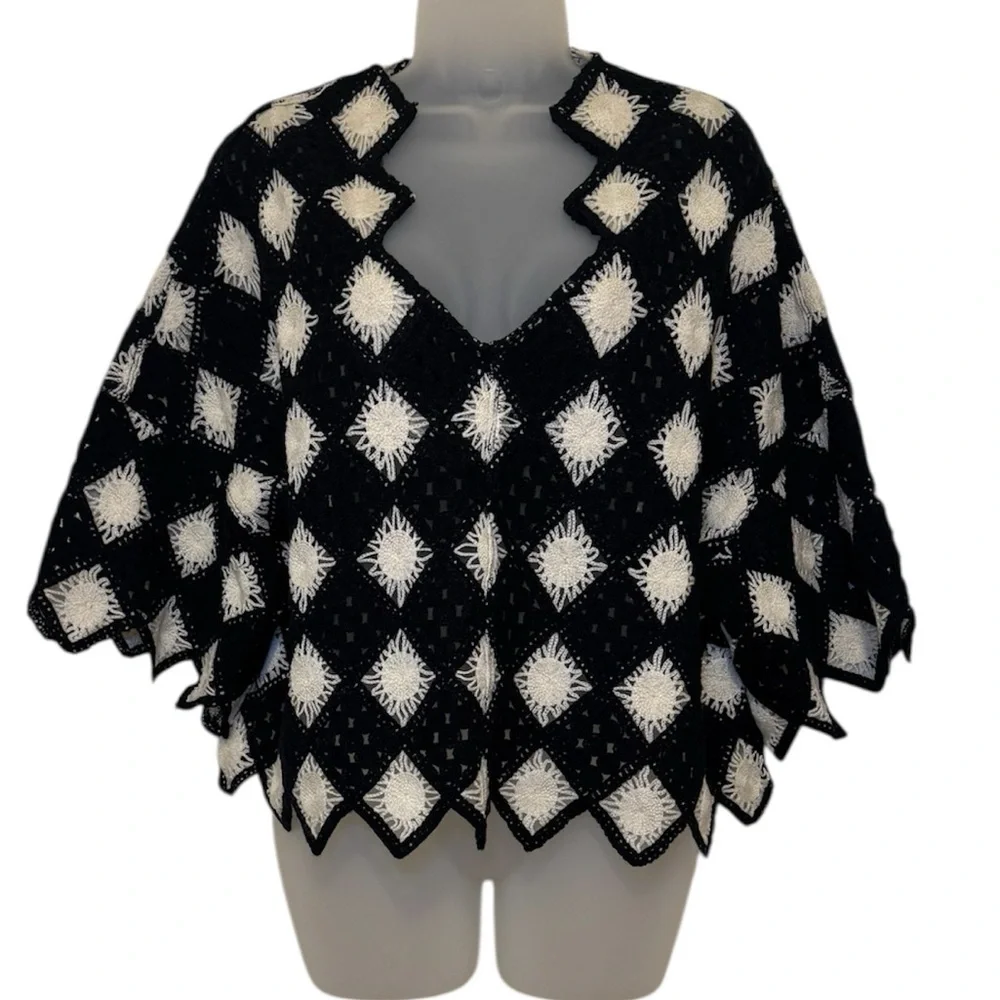 Free People Beach House Crochet Top Size XS